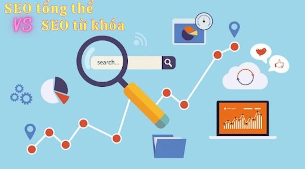 Định nghĩa về SEO từ khoá và SEO tổng thể là gì?